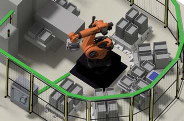 automation by industrial robotics