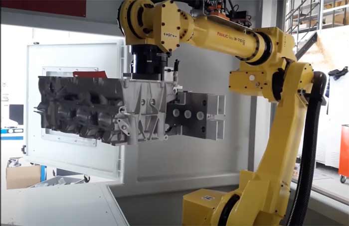 Robots de contrôle par vision industrielle